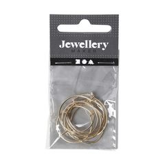 20mm Round Earring Base - 8 bucăți în diferite culori | Gilded