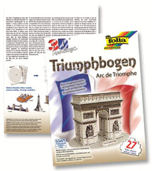 3D-Model Arcul de Triumf 27 piese