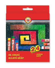 8314 Pasteluri ulei 24 buc