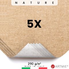 Eșantioane de pânză de pictură ARTMIE Nature - 5 bucăți | dimensiuni diferite