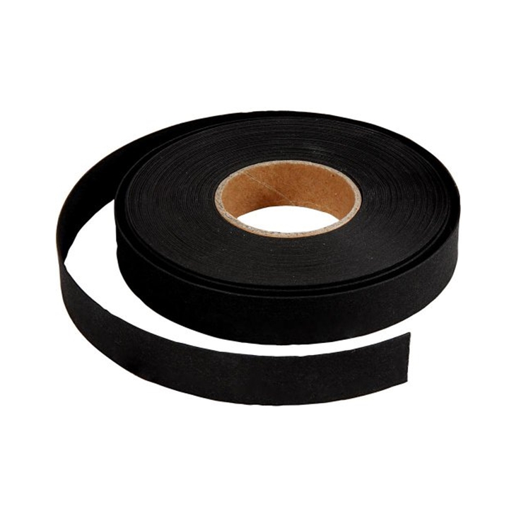 Panglică pentru împletit din hârtie din piele artificială | black Panglică pentru împletit din hârtie din piele artificială | black