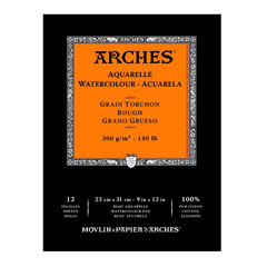 Bloc ARCHES® Aquarelle Watercolour Rough - 23 x 31 cm 