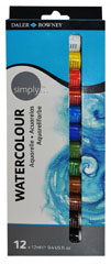 Set acuarele Daler- Rowney - 12 x 12ml