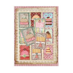 Hârtie de orez Cadence A3 - Cupcake Sweets