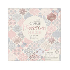 Set de hârtie decorativă Moroccan Haze - 32 coli