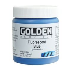 Vopsea acrilică fluorescentă cu corp greu GOLDEN | Diverse culori