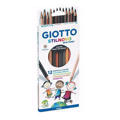 Creioane colorate GIOTTO Skin Tones - 12 culori