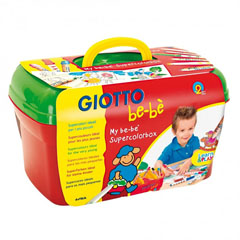 Set GIOTTO supercolorbox într-o valiză din plastic - 26 piese
