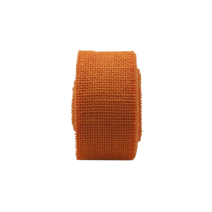 Ață de iută colorată 7cm x 10 m | ocru Ață de iută colorată 7cm x 10 m | ocru