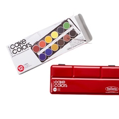 Set vopsele de acuarelă Cake Colors Opaque - Holbein | diferite seturi