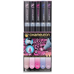 Set carioci Chameleon 5 buc - Floral Tones
