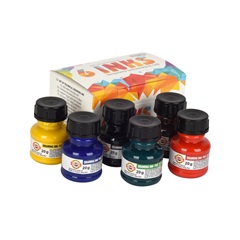 Set tusuri KOH-I-NOOR - diverse culori / 6 parti