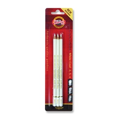 Set creioane albe Gioconda KOH-I-NOOR - 3 piese
