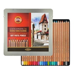 Set pasteluri uscate Toison D OR Koh-i-noor 24-piese