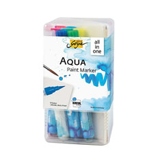 Set markeri acuarelă Aqua Solo Goya Powerpack All-in-one 