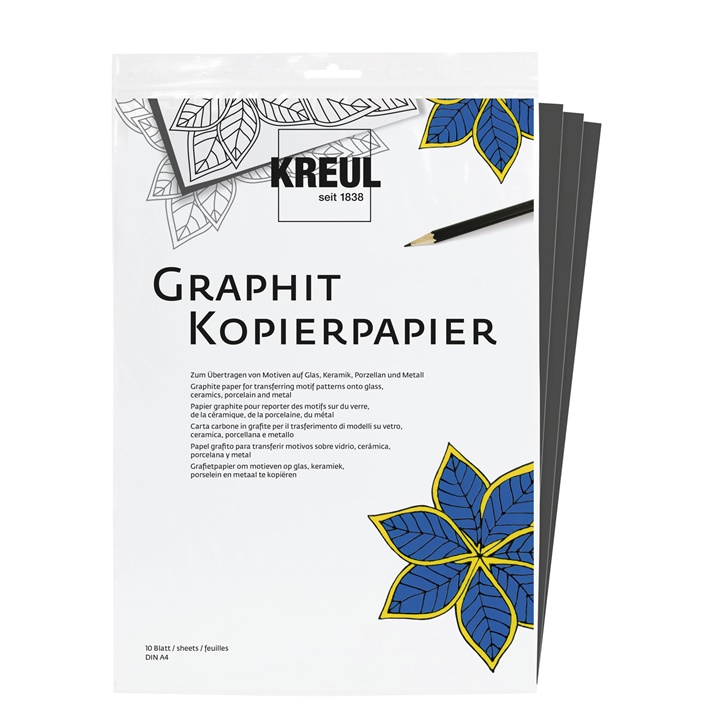 Hartie de transfer Hobby Line  A4 grafit - 10 coli