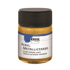 Culoare acrilică KREUL METALLIC 50 ml | gold