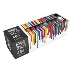 Set culori acrilice Liquitex Basics - 48x22 ml