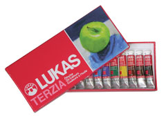 Culori ulei LUKAS TERZIA 12x12ml -  set într-o cutie de carton