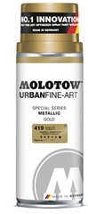 Spray graffiti MOLOTOW™ UFA Metallic 400 ml | culori diferite