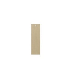 Blank din lemn pentru confecționarea bijuteriilor - dreptunghi 5.5 cm