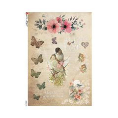 Hârtie de orez A3 Paper Design - The power of love