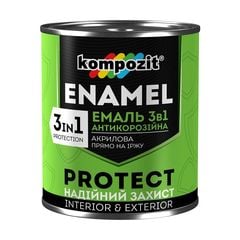 Email anticoroziv 3 în 1 KOMPOZIT PROTECT 2,4 kg - diverse nuanțe