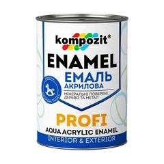 Email acrilic KOMPOZIT PROFI Silky matt 0,3 l - diverse nuanțe