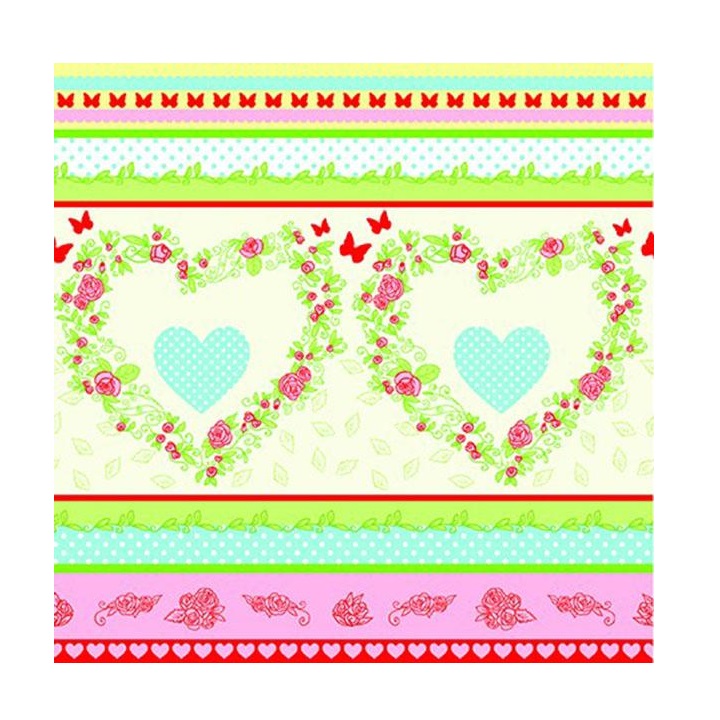 Șervețele pentru decoupage - Romantic Vintage - 1 buc