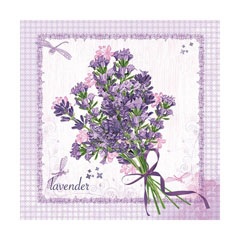 Șervețele pentru decoupage - Buchet de lavanda -1 buc