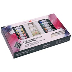 Set cadou de vopsele acrilice Artist's Master Class