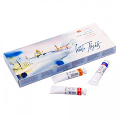 Set acuarele White Nights în tub - 12x10 ml