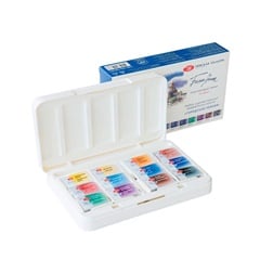 Vopsele acuarelă White Nights Urban Landscape în casetă plastic / 12