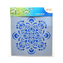 Șablon plastic - Mandala 8 - 25x25cm