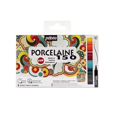 Set 6 markere pentru porțelan porcelaine 150 - POP