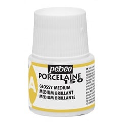 Medium lucios Porcelain 150 pentru vopsele de porțelan Pébéo 45ml