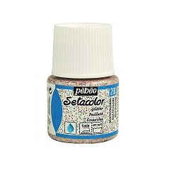 Vopsea pentru textil Pebeo Setacolor Glitter 45 ml Emerald