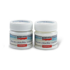 Set componente pentru efectul de crăpare - 50+50 ml 