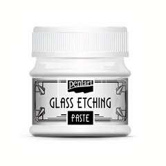 Pasta pentru gravura pe sticla Glass Etching Pentart 50 ml 