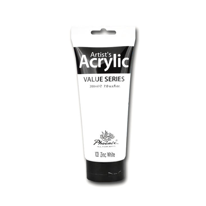 Culori acrilice PHOENIX 200 ml | seletează nuanța