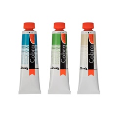Culori ulei solubile in apă COBRA STUDY 40ml | culori diferite