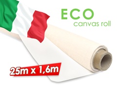 Pânză de pictură la rolă ECO 25 m | selectează lățimea