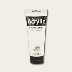 Culoarea acrilica PHOENIX 200ml - Titanium White