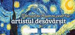 Gift Voucher - Un cadou frumos pentru pictor desavarsit