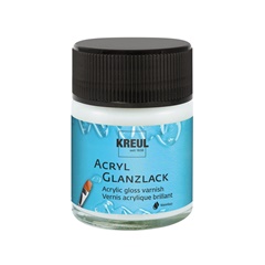 Vernis acrilic lucios  50 / 275 ml pe pază de apă  Hobby Line | volume diferite