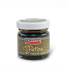 Patină cu efect de crăpare - bitum - 30 ml