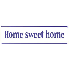 Șablon  PENTART  - Home sweet home
