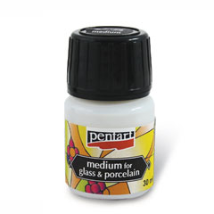 Medium pentru deschiderea culori pentru sticlă și porțelan - 30 ml