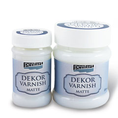 Verniș decorativ mat Pentart | mai multe volume