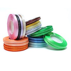 Panglică cu buline 6 mm | selectează culorile